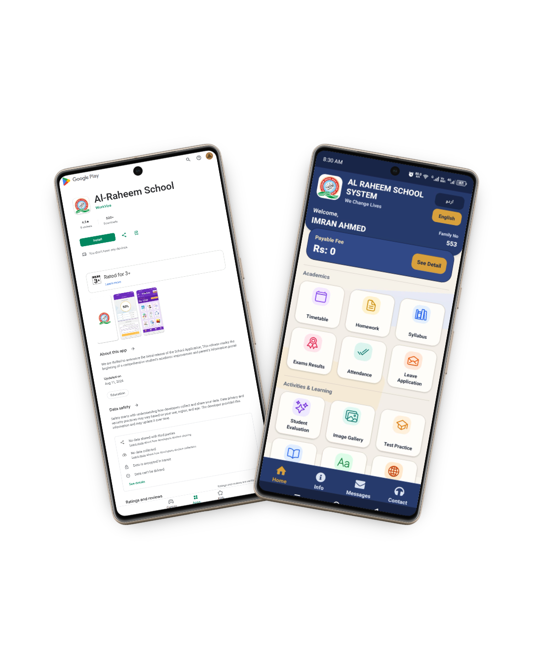 Al-Raheem School App